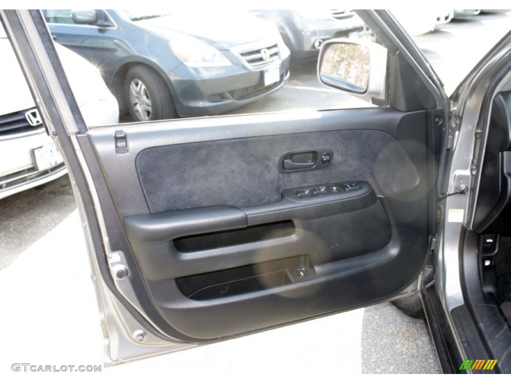 2005 Honda CR-V EX 4WD Black Door Panel Photo #78543133