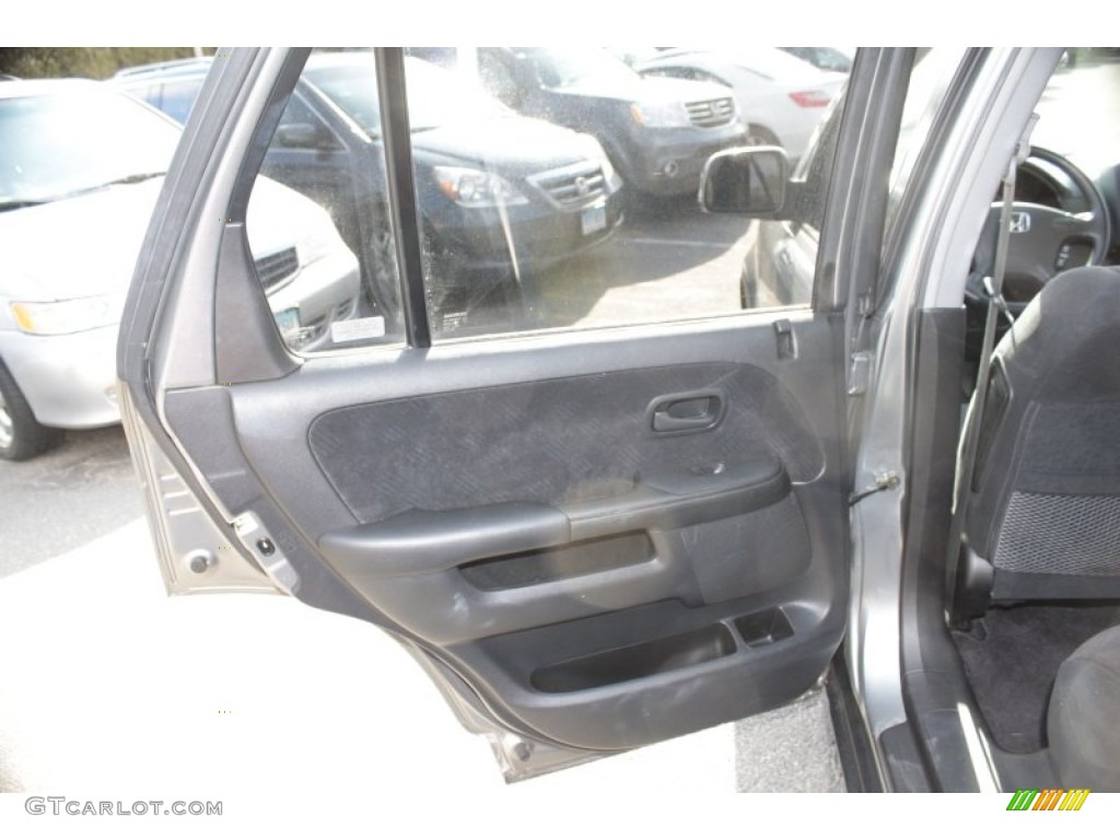 2005 Honda CR-V EX 4WD Black Door Panel Photo #78543145