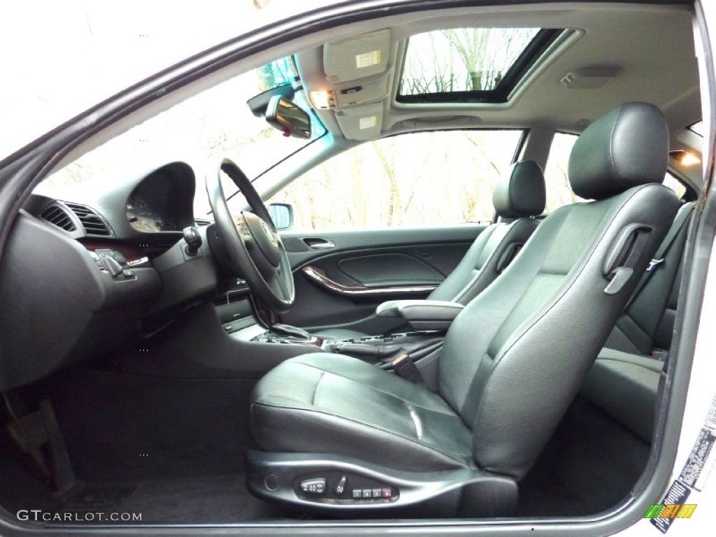2004 BMW 3 Series 325i Coupe Front Seat Photo #78543159