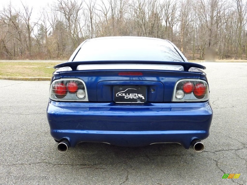 1997 Mustang GT Coupe - Moonlight Blue Metallic / Medium Graphite photo #6