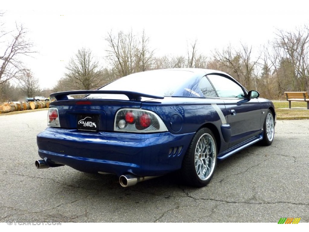 1997 Mustang GT Coupe - Moonlight Blue Metallic / Medium Graphite photo #7