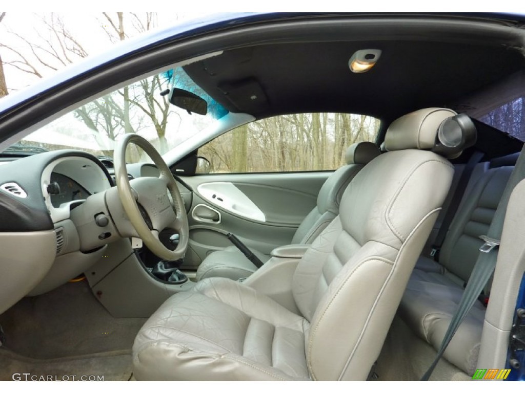 Medium Graphite Interior 1997 Ford Mustang GT Coupe Photo #78544104