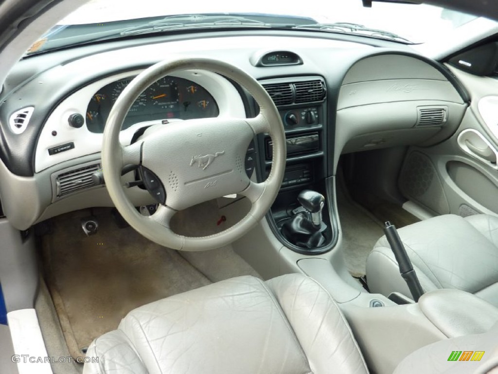 Medium Graphite Interior 1997 Ford Mustang GT Coupe Photo #78544110