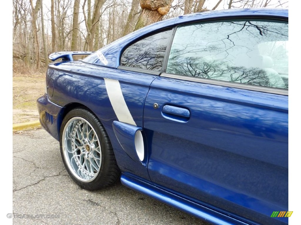 1997 Mustang GT Coupe - Moonlight Blue Metallic / Medium Graphite photo #26