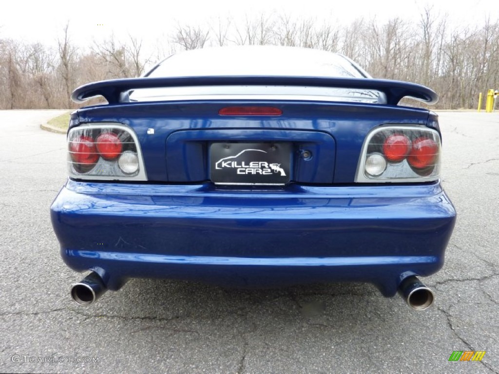 1997 Mustang GT Coupe - Moonlight Blue Metallic / Medium Graphite photo #27