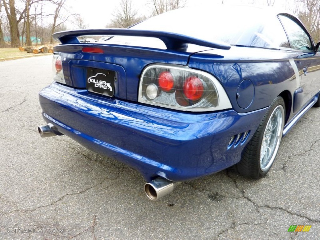 1997 Mustang GT Coupe - Moonlight Blue Metallic / Medium Graphite photo #28