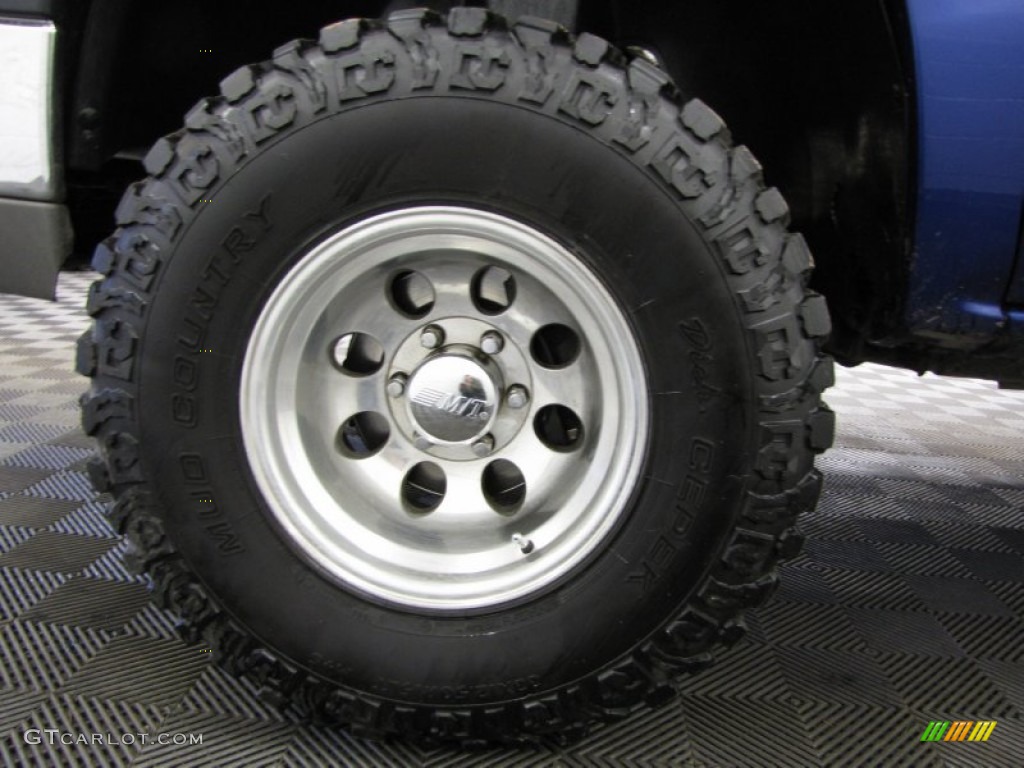 2003 Silverado 1500 LS Regular Cab 4x4 - Arrival Blue Metallic / Dark Charcoal photo #19