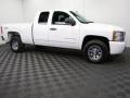 2011 Summit White Chevrolet Silverado 1500 LS Extended Cab 4x4  photo #3