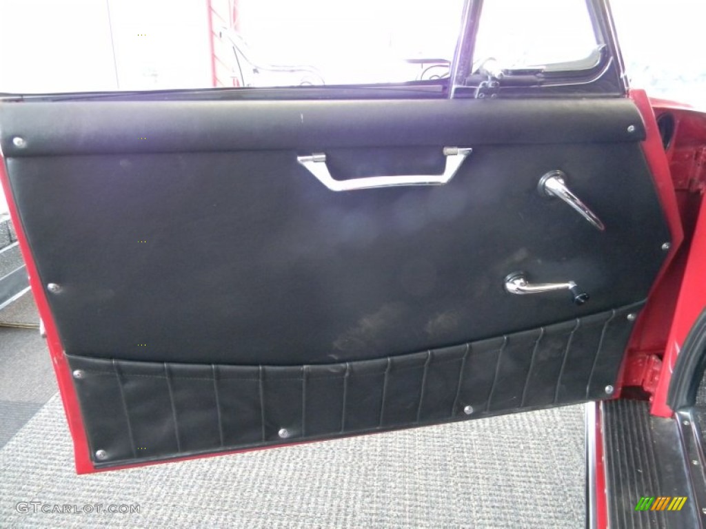 1963 Porsche 356 B 1600 S Reutter Cabriolet Black Door Panel Photo #78545151