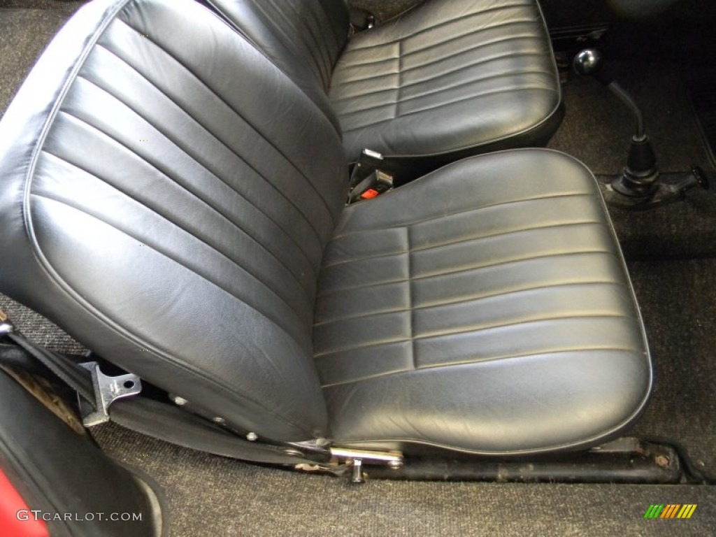 1963 Porsche 356 B 1600 S Reutter Cabriolet Front Seat Photos