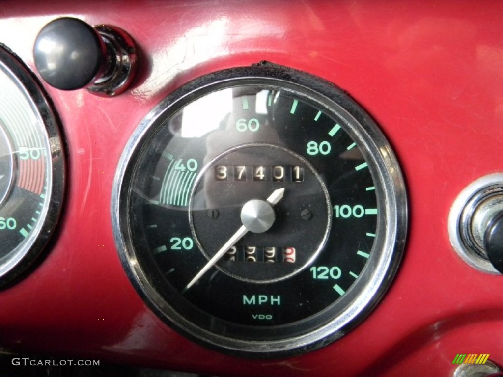 1963 Porsche 356 B 1600 S Reutter Cabriolet Gauges Photos