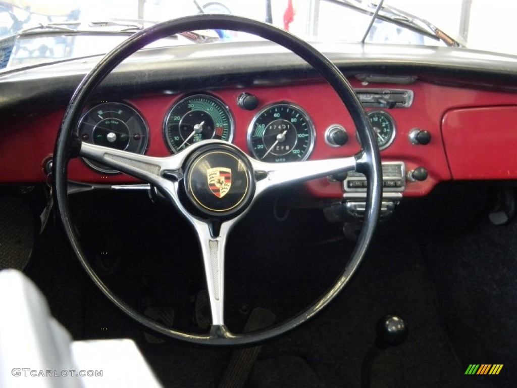 1963 Porsche 356 B 1600 S Reutter Cabriolet Steering Wheel Photos