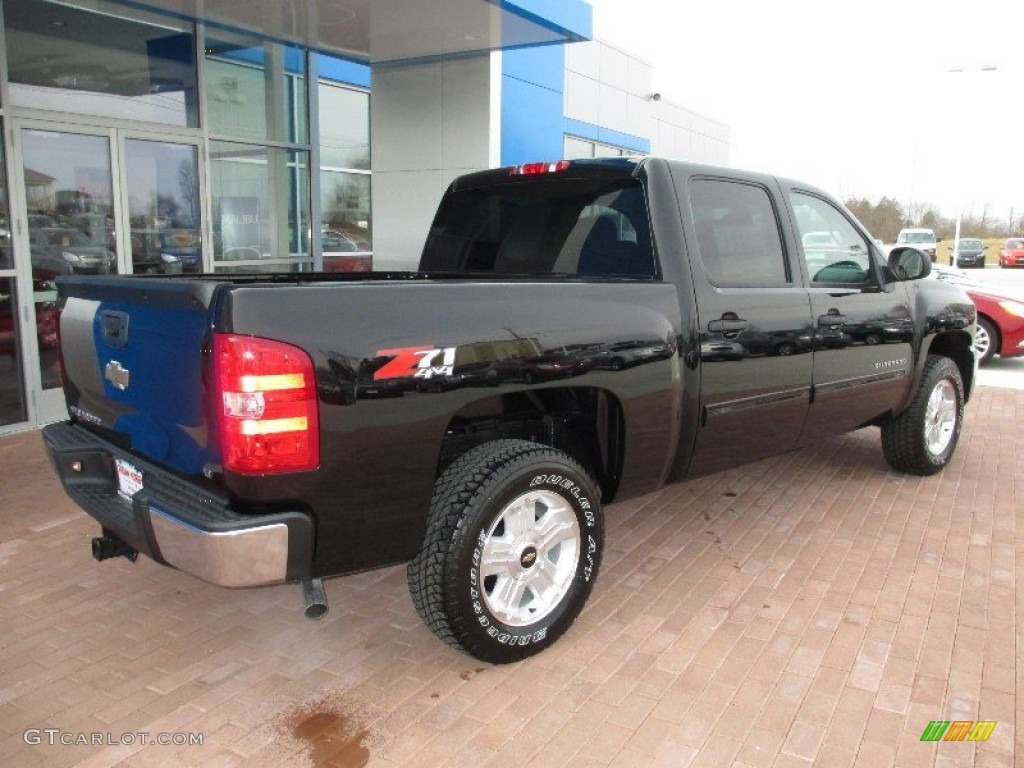 2013 Silverado 1500 LT Crew Cab 4x4 - Black / Ebony photo #11