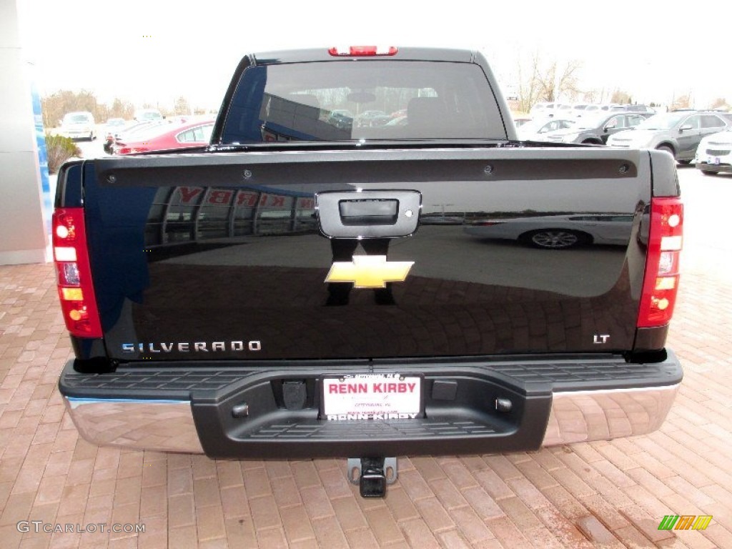 2013 Silverado 1500 LT Crew Cab 4x4 - Black / Ebony photo #14