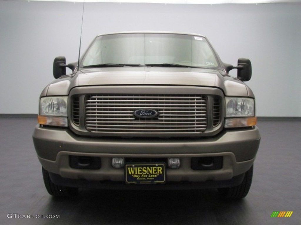 2003 Excursion Limited - Mineral Grey Metallic / Medium Parchment photo #2