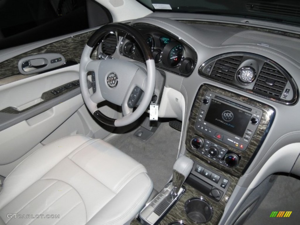 2013 Buick Enclave Premium Titanium Leather Dashboard Photo #78547115