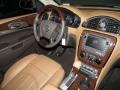 Choccachino Leather 2013 Buick Enclave Leather Dashboard