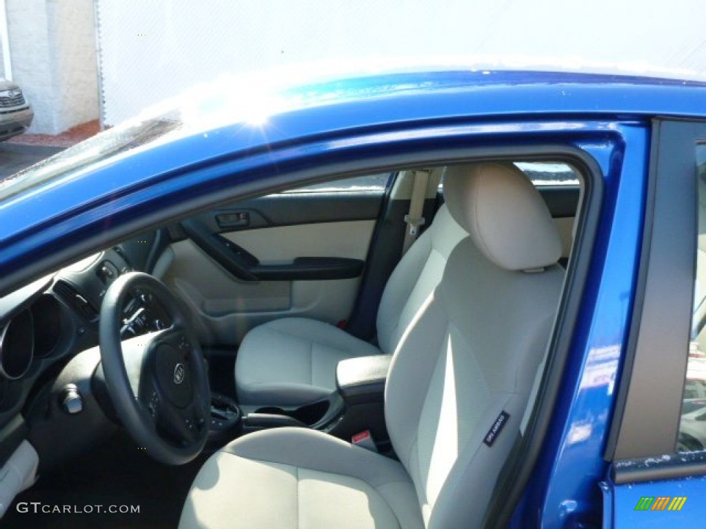 2010 Forte EX - Corsa Blue / Stone photo #4