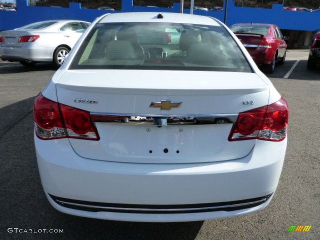 2013 Cruze LTZ - Summit White / Cocoa/Light Neutral photo #4