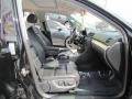 2005 Audi A4 Ebony Interior Front Seat Photo