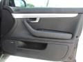 2005 Audi A4 Ebony Interior Door Panel Photo