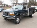 Dark Tourmaline Metallic - F350 XL Regular Cab 4x4 Dually Photo No. 3
