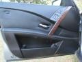 2004 BMW 5 Series Black Interior Door Panel Photo