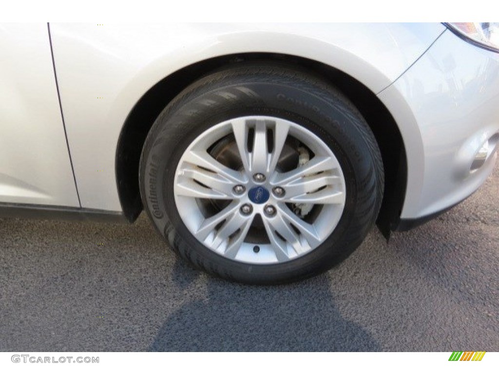 2012 Focus SEL 5-Door - Ingot Silver Metallic / Stone photo #9