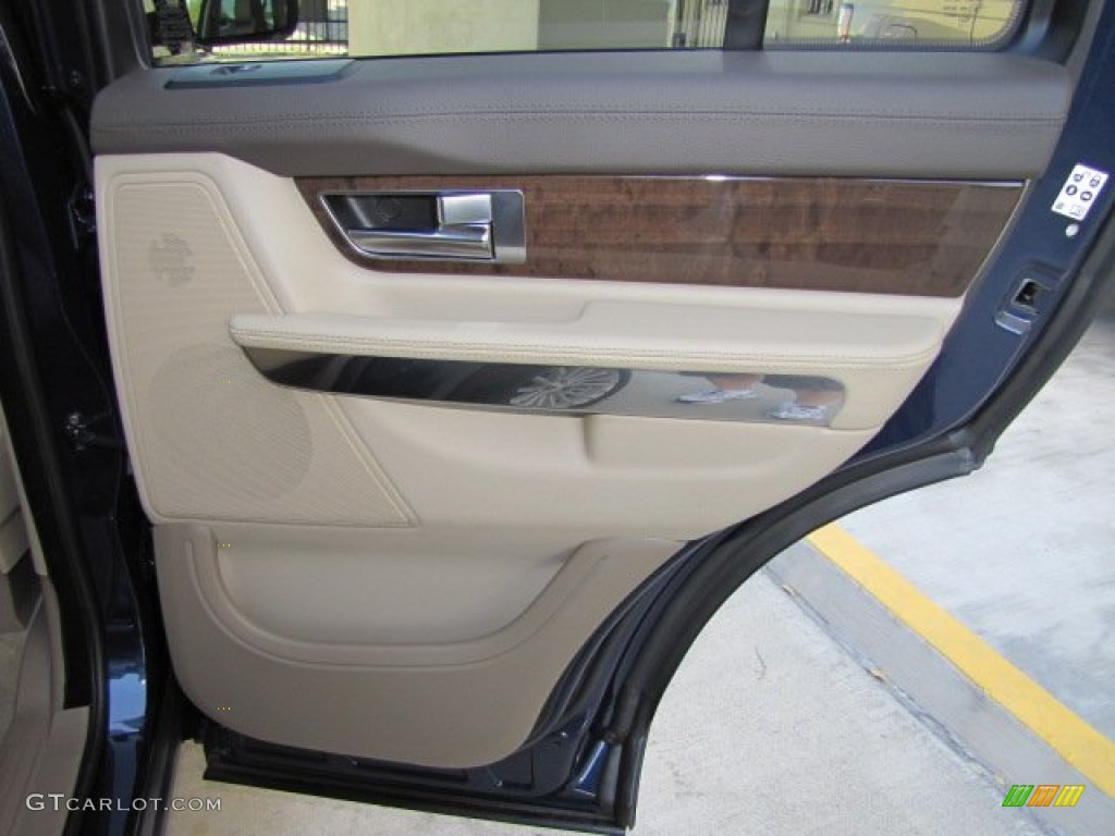 2013 Land Rover Range Rover Sport HSE Almond Door Panel Photo #78548485