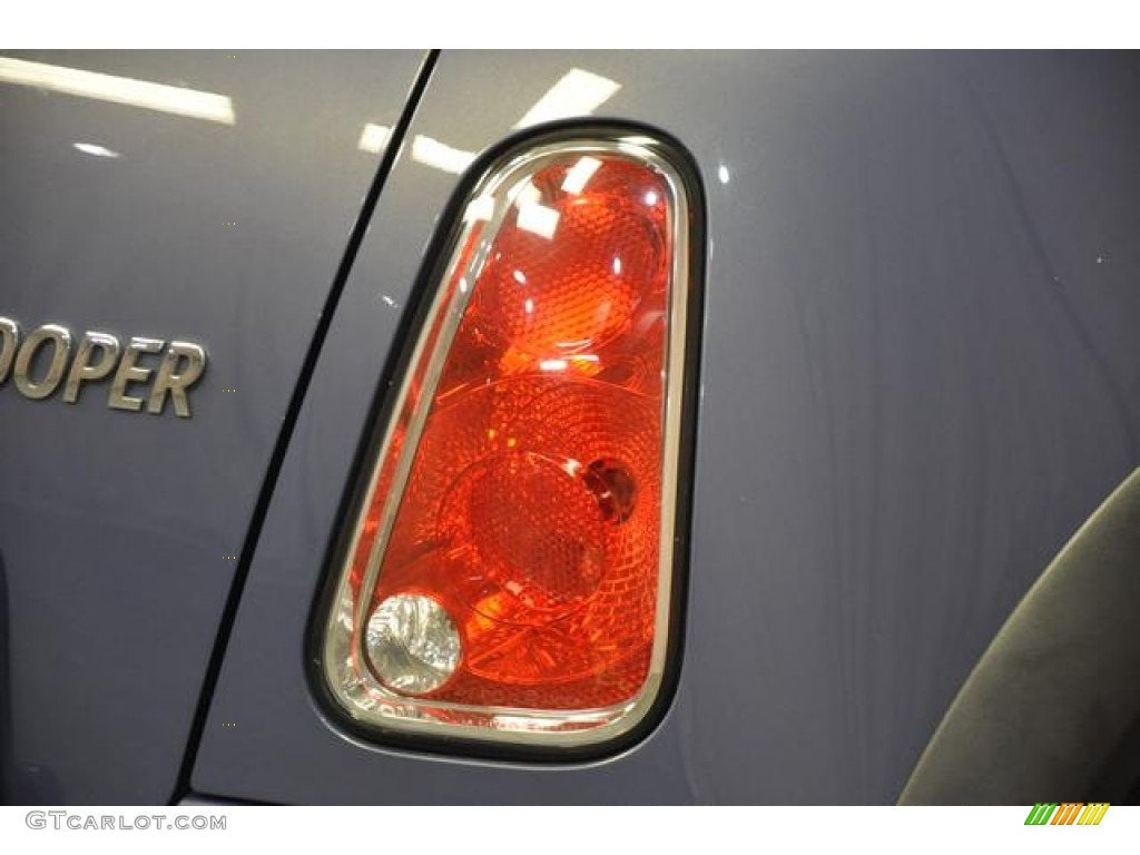 2007 Cooper Convertible - Cool Blue Metallic / Carbon Black/Black photo #7