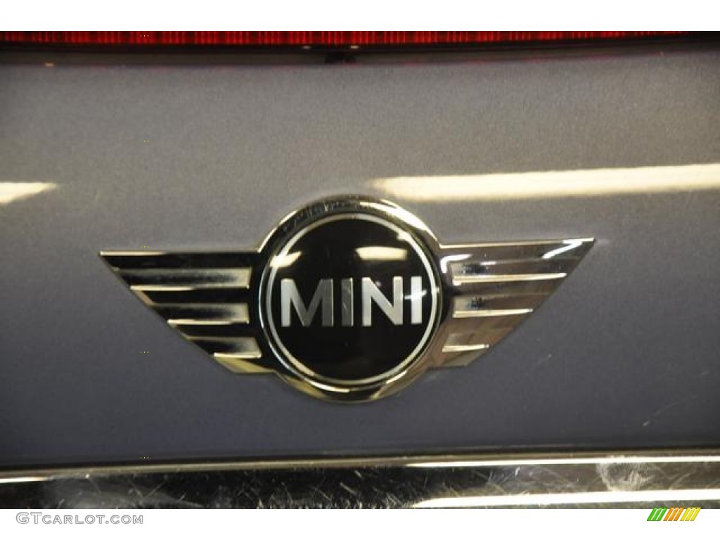 2007 Cooper Convertible - Cool Blue Metallic / Carbon Black/Black photo #10