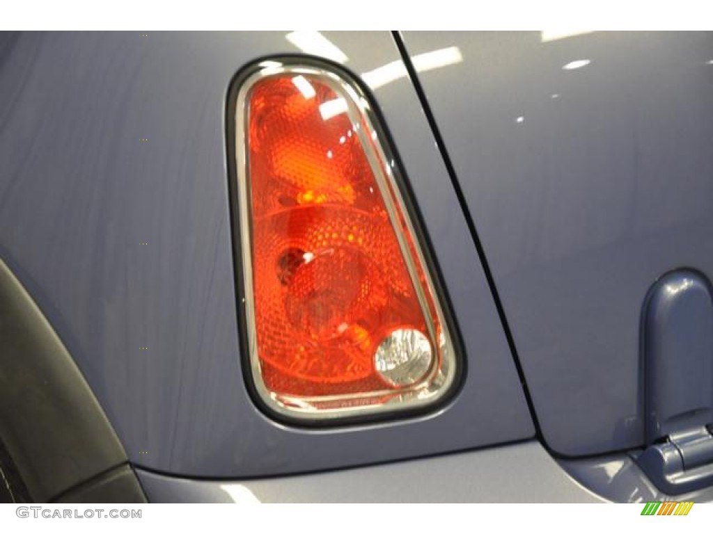 2007 Cooper Convertible - Cool Blue Metallic / Carbon Black/Black photo #12