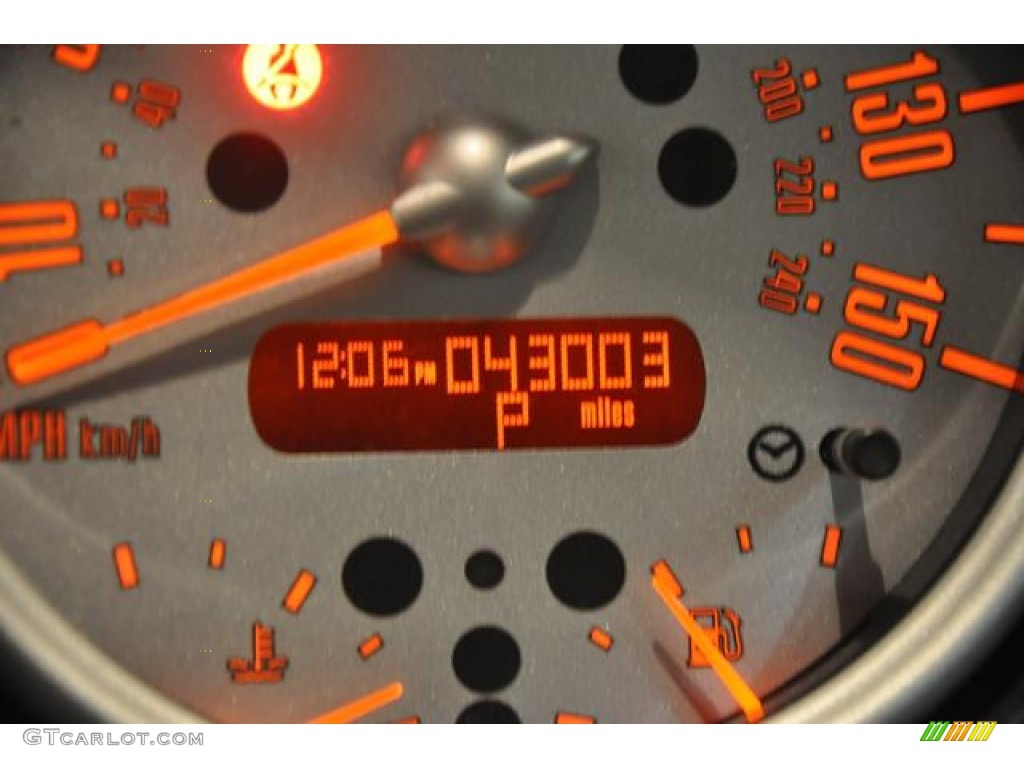 2007 Cooper Convertible - Cool Blue Metallic / Carbon Black/Black photo #23