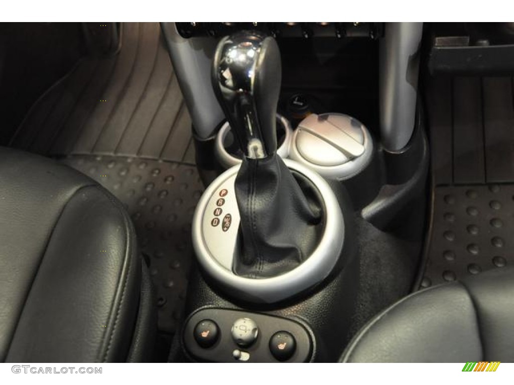 2007 Cooper Convertible - Cool Blue Metallic / Carbon Black/Black photo #28
