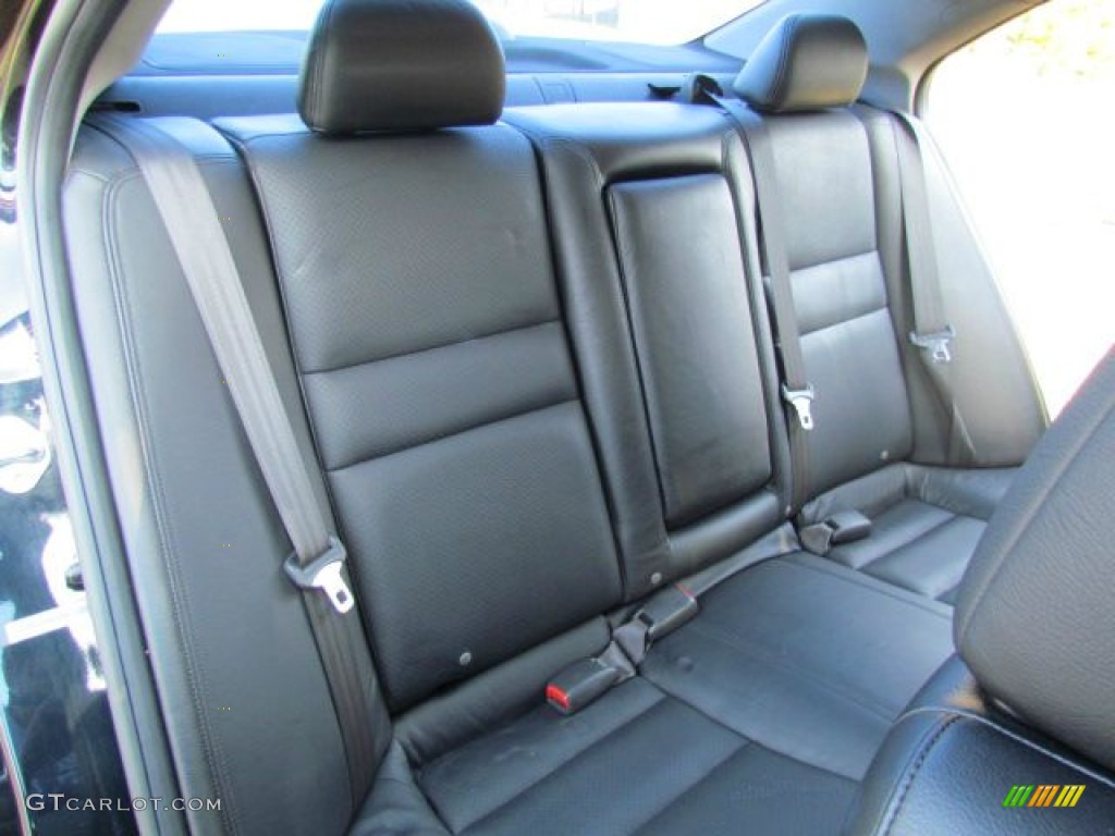 Ebony Interior 2005 Acura TSX Sedan Photo #78549203