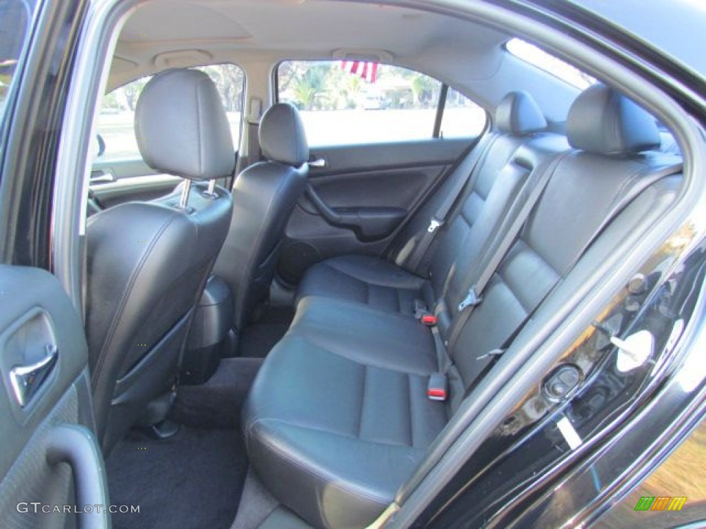 2005 Acura TSX Sedan Rear Seat Photo #78549242