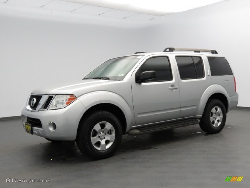 2008 Pathfinder S 4x4 - Silver Lightning / Graphite photo #1