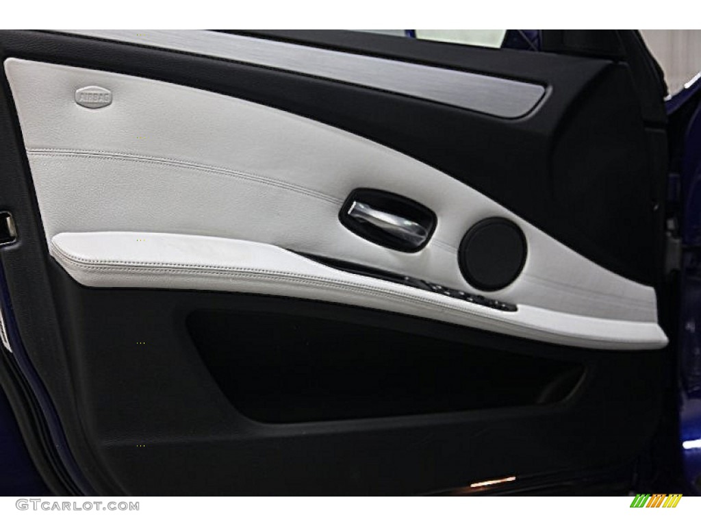 2008 M5 Sedan - Interlagos Blue Metallic / Silverstone photo #6