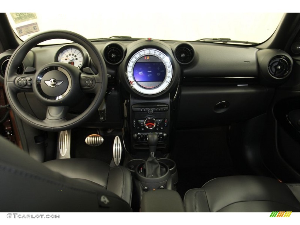 2013 Mini Cooper S Paceman Carbon Black Dashboard Photo #78551267