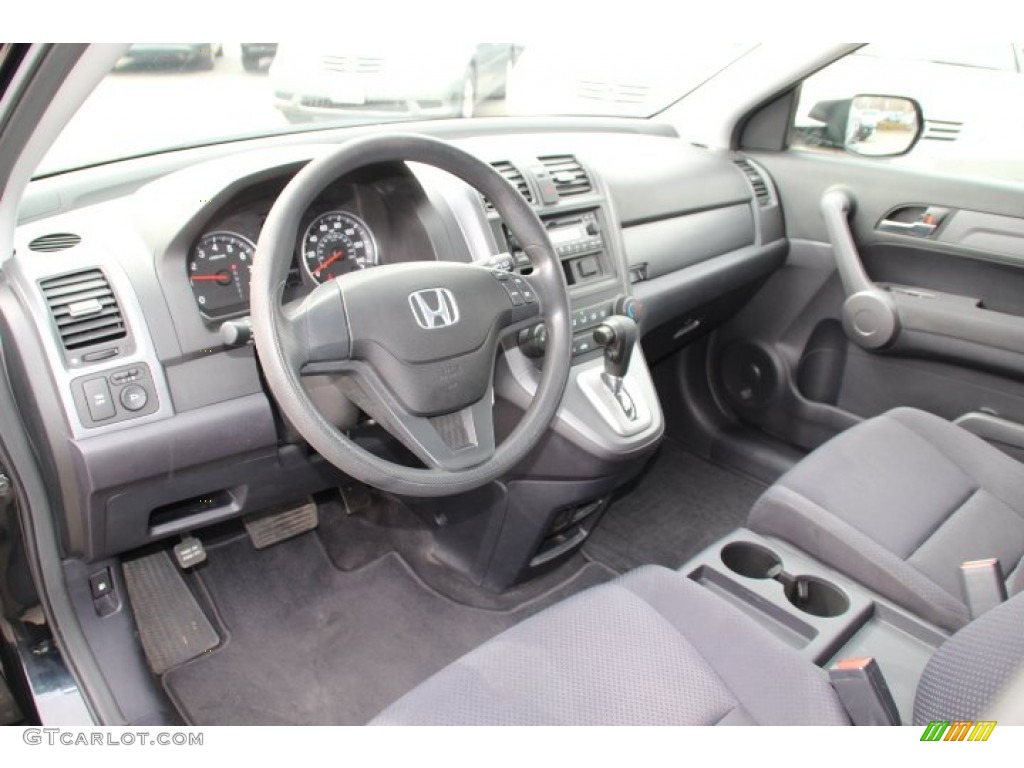 2008 CR-V LX 4WD - Nighthawk Black Pearl / Black photo #10