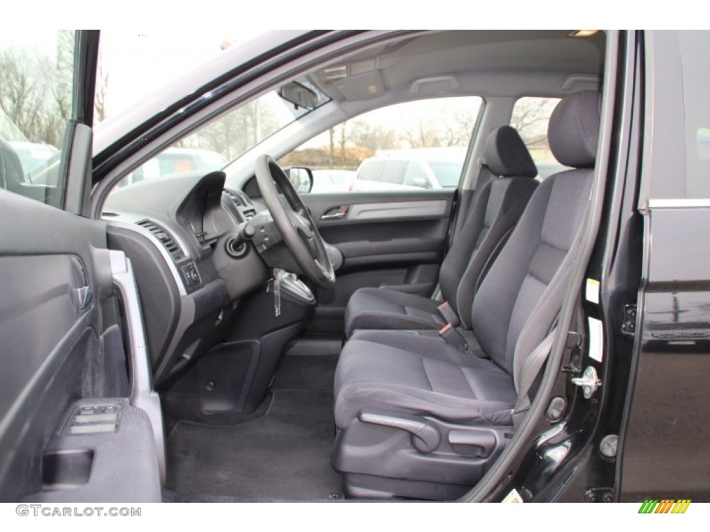 2008 CR-V LX 4WD - Nighthawk Black Pearl / Black photo #11