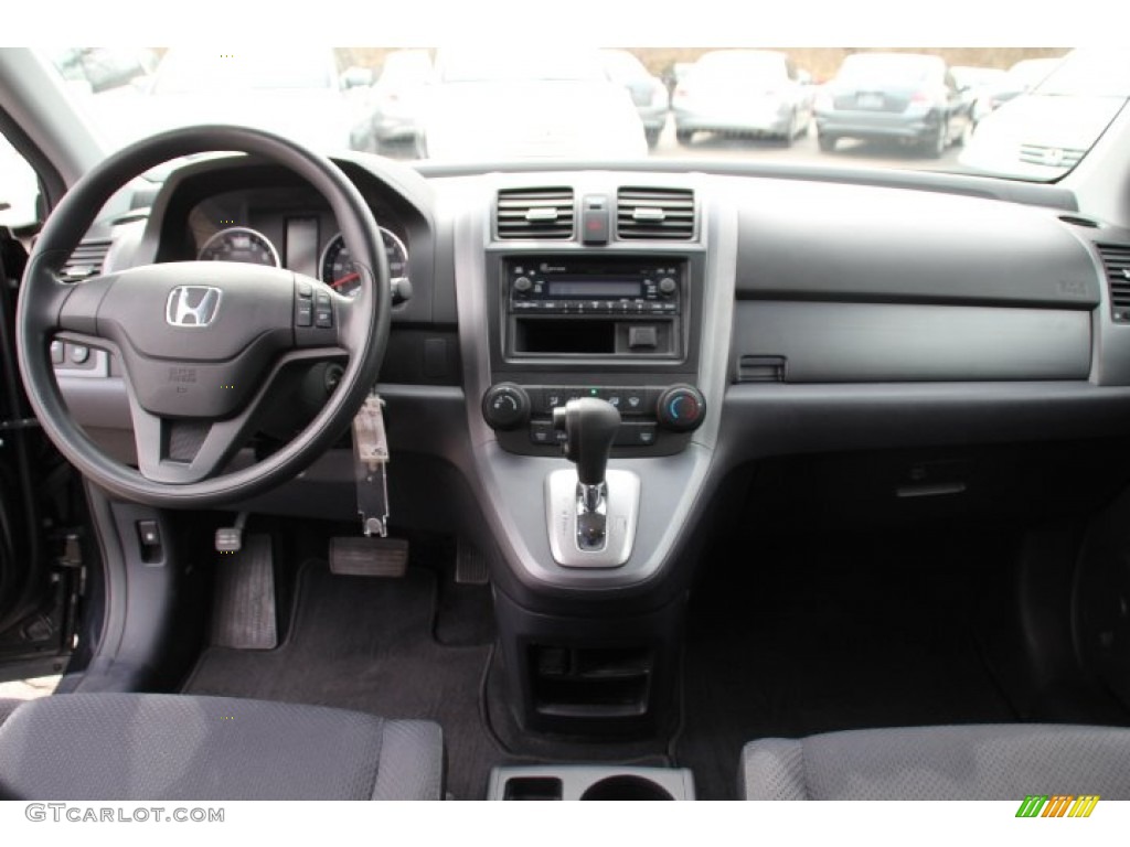 2008 CR-V LX 4WD - Nighthawk Black Pearl / Black photo #12