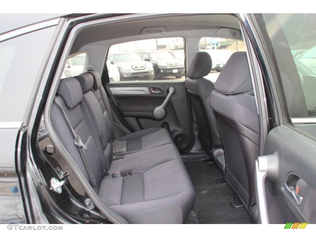 2008 CR-V LX 4WD - Nighthawk Black Pearl / Black photo #19