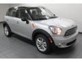 2013 Crystal Silver Metallic Mini Cooper Countryman  photo #6