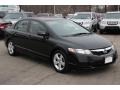 Crystal Black Pearl - Civic LX-S Sedan Photo No. 3