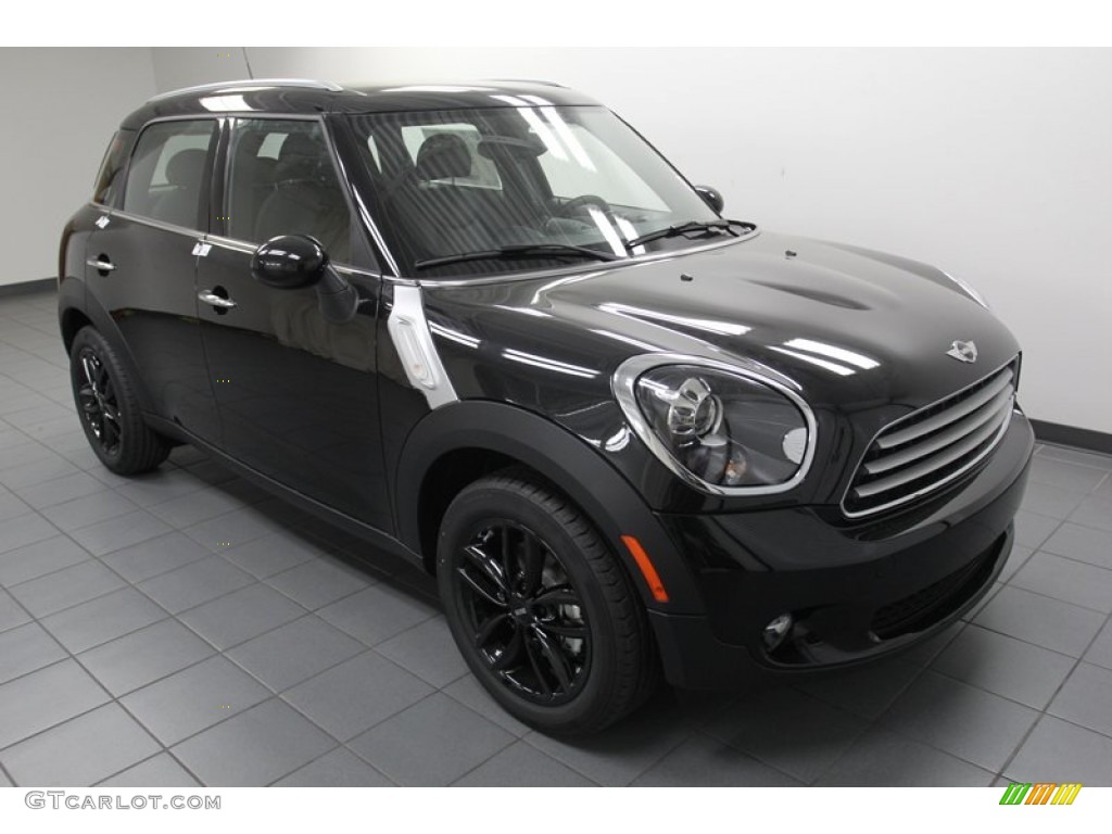 Absolute Black 2013 Mini Cooper Countryman Exterior Photo #78553023