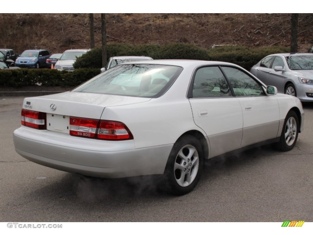 2001 ES 300 - White Diamond Pearl / Ivory photo #5