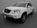 2009 Summit White GMC Acadia SLT  photo #7