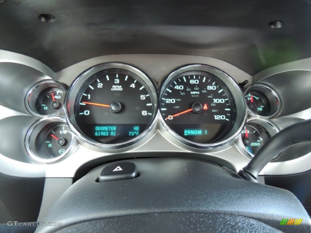 2012 Silverado 2500HD LT Extended Cab 4x4 - Summit White / Ebony photo #15