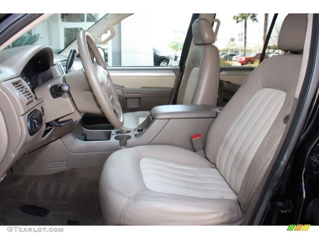 Medium Dark Parchment Interior 2005 Mercury Mountaineer V6 Premier Photo #78553679
